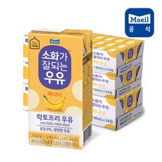 소화가잘되는우유 바나나, 190ml, 72팩