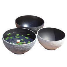 綠美園樂居 Water Plates 沙色 40cm外徑, Black