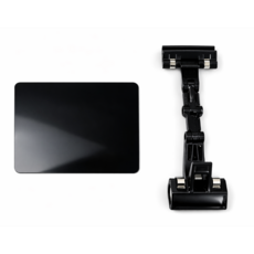 집게형 블랙보드 POP 검은색 가격표 쇼클립, 본품+전용 마커펜 5종