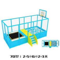 트램펄린 점핑머신 야외 대형 머신 슬라이드 방방 점프 트램폴린 점핑 방방이 원형 교체용 매트, 70 색상 70