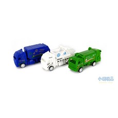小胡玩具 迴力移印環衛車 - 兒童玩具, 1個, 1入(隨機不挑款)