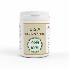 식소다 200g-2개 식용베이킹소다 (식용100%), 200g, 2개