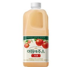 서울우유 아침에주스 사과, 1.8L, 3개