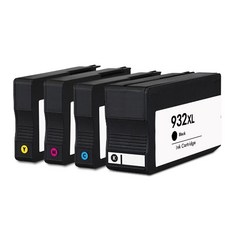 HP 932XL 호환잉크 세트, 1세트, HP932XL대용량/호환/4색