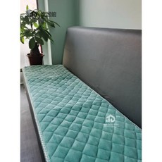 台灣優品 實木沙髮墊 四通用加厚防滑三人辦公老式直排長條一片式坐墊, 富貴絨【清紫】,50寬*150長【坐墊】