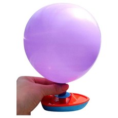 바람구멍 풍선실험 호버크라프트 공기배 물로켓탄두 에어로켓완구 학습교구 놀이과학, 2개