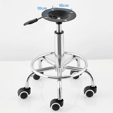 회전의자 높이조절 장치 베이스 의자부품 사무용 의자 다리, E. 10개 구멍 간격의 작은 5개 발톱 풀리