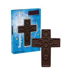 솔리드 밀크 초콜릿 크로스 글루텐 프리 부활절 바구니 스터퍼 간식 51g(1.8온스) 선물 상자