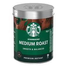STARBUCKS 星巴克 罐裝中度烘焙即溶美式咖啡, 90g, 1罐, 1罐