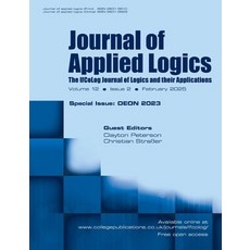 (영문도서) Journal of Applied Logics. The IfCoLog Journal of Logics and their Applications... Paperback, College Publications, English, 9781848904798