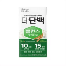 빙그레 더단백 영양 밸런스 오리지널 단백질 드링크, 190ml