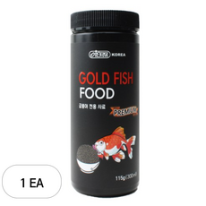 ISTA 금붕어 전용 사료 부상성, 115g, 1개