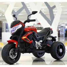 【阿LIN】800266 HT-9888 三輪摩托車 童車 電動機車 大黃蜂機車 歐兜嘜 輔助輪 音樂 早教, 紅色, 1個