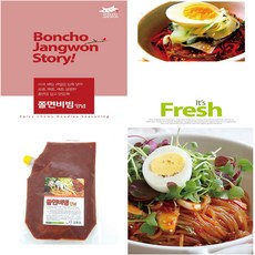 텃밭 본초장원 본초소스 쫄면비빔양념 1.2kg 쫄면 양념장, 1개