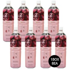 석류 과일베이스 1500ml (1박스 8병) cju+47825QF, 1ml