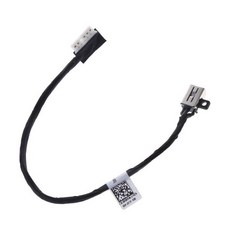 Dc 전원 잭 케이블 커넥터 소켓 플러그 충전 포트 교체 용 dell inspiron 5565 0r6rkm 노트북 태블릿 #328, 01 180mm