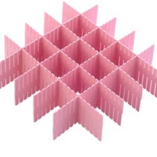 TDD 책상 서랍 파티션 양말 속옷 정리용 칸막이 4P, 본상품