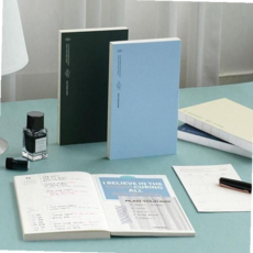 내지 플래너 다이어리 위클리 솔리튜드 아이코닉 2026 만년필 59000EA 1EA, 02 딥 그린 (비세븐)