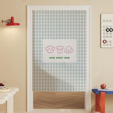 만화 반문 커튼 침실 무타공 파티션 주방 및 욕실 프라이버시 스크린 홈 데코