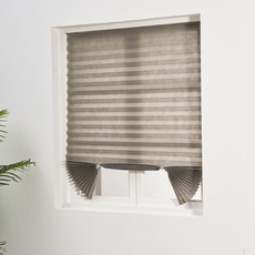 창 블랙 아웃 블라인드 부직포 플리츠 블라인드 자체 접착 차양 커튼 주방 사무실 커튼 거실 발코니 장식