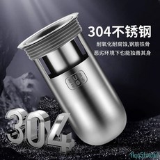 心力地漏防臭器 衛生間廁所下水道防臭神器 防蟲隔臭內芯蓋, 心力【SUS304地漏芯】,防返臭-深水封芯【短款】