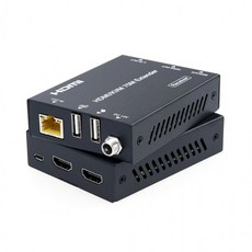 4K HDMI KVM 리피터 70m 키보드 마우스 연결 60Hz 공장 건축현장 제어센터 콘서트, 1개, 상세페이지 참조