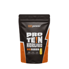 GOpower 水解乳清蛋白 香蕉牛奶口味 世界級乳源 小分子好吸收 健身首選, 500g, 1個