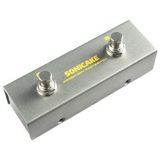 SONICAKE 기타 이펙트 페달용 듀얼 풋스위치 페달 모멘터리 풋 스위치 TRS 케이블 포함 246722 6982032176