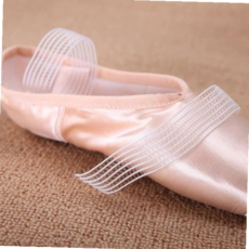 35cm 토슈즈 발레 발목밴드 스트랩 슈즈밴드 탄력 끈, 핑크 35cm