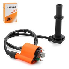 가와사키 KX250 KX450 F/X KLX450R 2006-2024 21121-0706용 점화 코일 스파크 플러그 와이어 캡 포함, 가와사키 KX250 KX450 F/X KLX450R 2