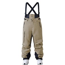 HOTIAN 남성용 스키 팬츠 여성용 배기 스노우 빕 프로페셔널 방수 방풍 단열 따뜻한 겨울 오버롤 카키 294388