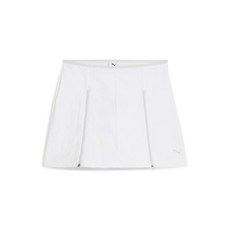 푸마 PUMA 데어 투 집오프 우븐 스커트 - 화이트 631969-02 463060