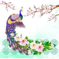 蝶谷巴特餐巾紙/藝術紙, 1個, 22.5x22.5