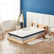 파로마 네오 리브 편백 원목 저상형 수납헤드 침대프레임 PVC깔판 S, 네추럴