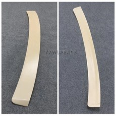 제타 무도색 컬러 리어 윈도우 루프 스포일러 윙 자동차 개조, 1. Unpainted, 기본