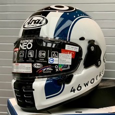 ARAI RAPIDE-NEO 46WORKS 限量聯名復古全罩安全帽-Riderment實體店現貨, M