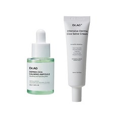 닥터에이지 시카 히알루로닉 카밍 앰플 35ml + 더마 시카 살브크림 30ml, 1개