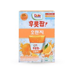 돌 후룻팝 오렌지, 62ml, 8개