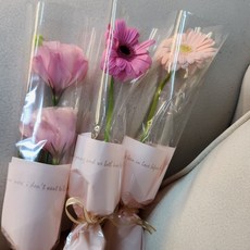 한송이 생화 꽃다발 제철생화 꽃다발 크리스마스 유치원 학교 교회 회사 모임 행사 대량구입 저렴 가격 미리 주문주세요 플랜트마스터, 1개, 복합