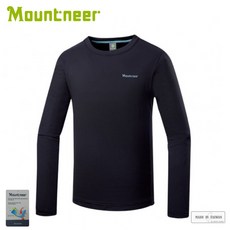 Mountneer 男 圓領雲彩針織保暖衣