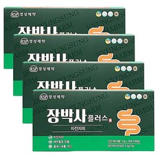 경성제약 장박사 플러스 120포 4박스 차전자피 식이섬유 쾌변 건강기능식품 장건강 콜레스테롤관리, 10g, 120개
