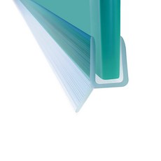 샤워부스 물막이 하부용 프로파일 (80cm / 2개입), 135도 (연질10mm), 투명