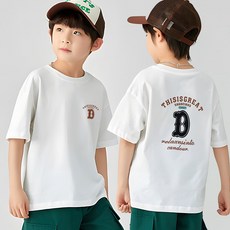 베비포 아치 레터링 반팔티 -RT4