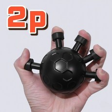 스타일포유 손가락 재활 운동기구 악력기, 2개, 블랙