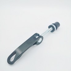 批髮自行車快拆桿座管夾山地車快拆桿螺絲彩色鋁閤金坐管夾配件自行車配件 腳踏車配件 騎行裝備 腳踏車用品 腳踏車裝備 自行, 黑色快拆杆6*65mm, 1個