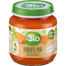 디엠바이오 dmBio 당근 퓨레 이유식 5M+ (병), 1개