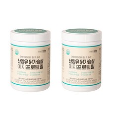 [공식인증]산양유 닭가슴살 이지프로틴밀 단백질쉐이크 식사대용 단백질분말 하루건강프로틴 260g, 2개