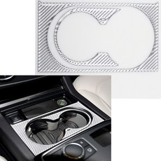 碳銀 亮光真碳纖維 Carbon Fiber 真卡夢 水杯面板貼片 A款 16-19 W166 C292 GLE350