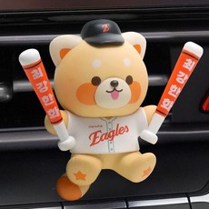 KBO 최강레시2 차량용 방향제 야구 굿즈 한화이글스, 상세설명 참조, 없음
