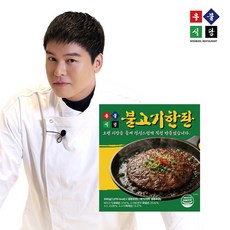 [우불식당] 양념 불고기 한판, 1개, 300g